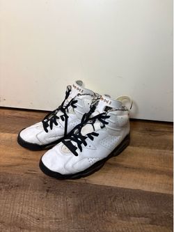 Air Jordan 6 White Black Size 10.5