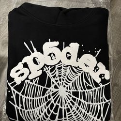Black And White Spider Hoodie
