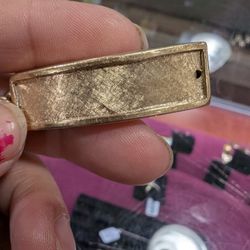 Gold Id Bracelet Chino link 