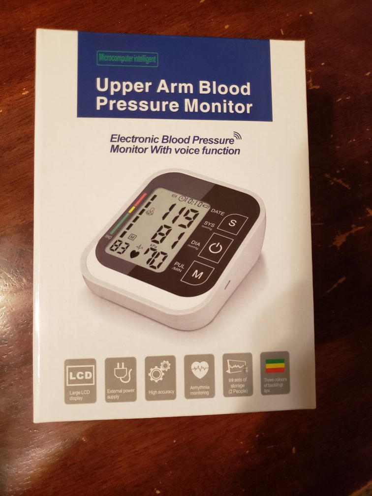 Upper Arm Blood Pressure Monitor-Brand New