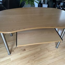 Beautiful Wood Desk 63”X34 and 29” Hight