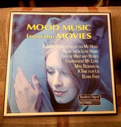 Mood Music From the Movies - 6 Record Box Set - Reader's Digest Near Mint!