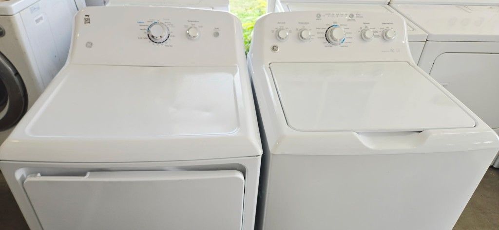 Ge Super Capacity Washer And Dryer Matching Set Warranty Included Delivery Available