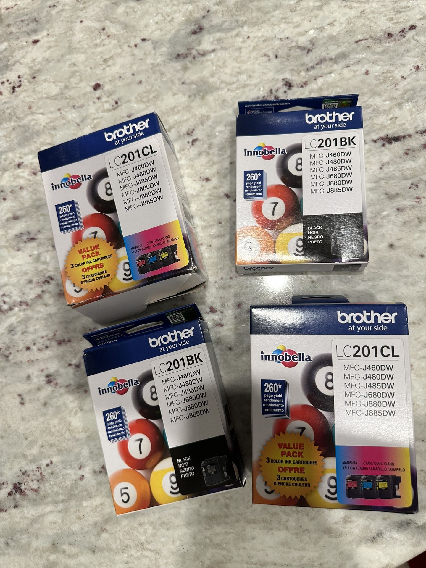Brother Printer Ink 🫟 LC201
