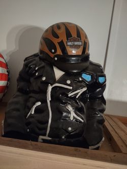 Harley Davidson Cookie Jar