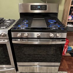 Estufa GE Stainless Steel 5 Quemadores