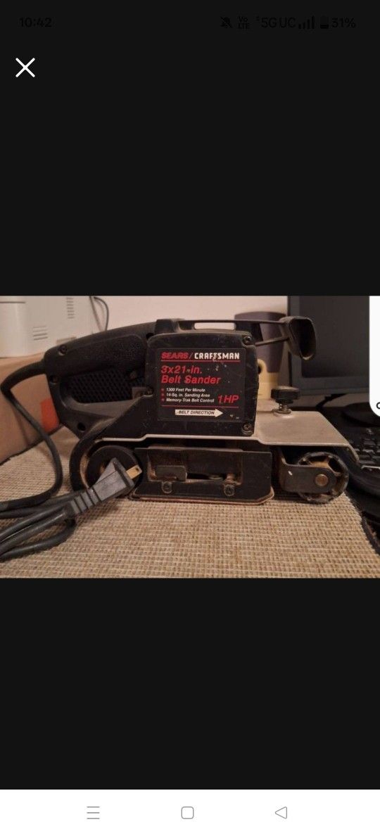 Sears Craftsman Belt Sander