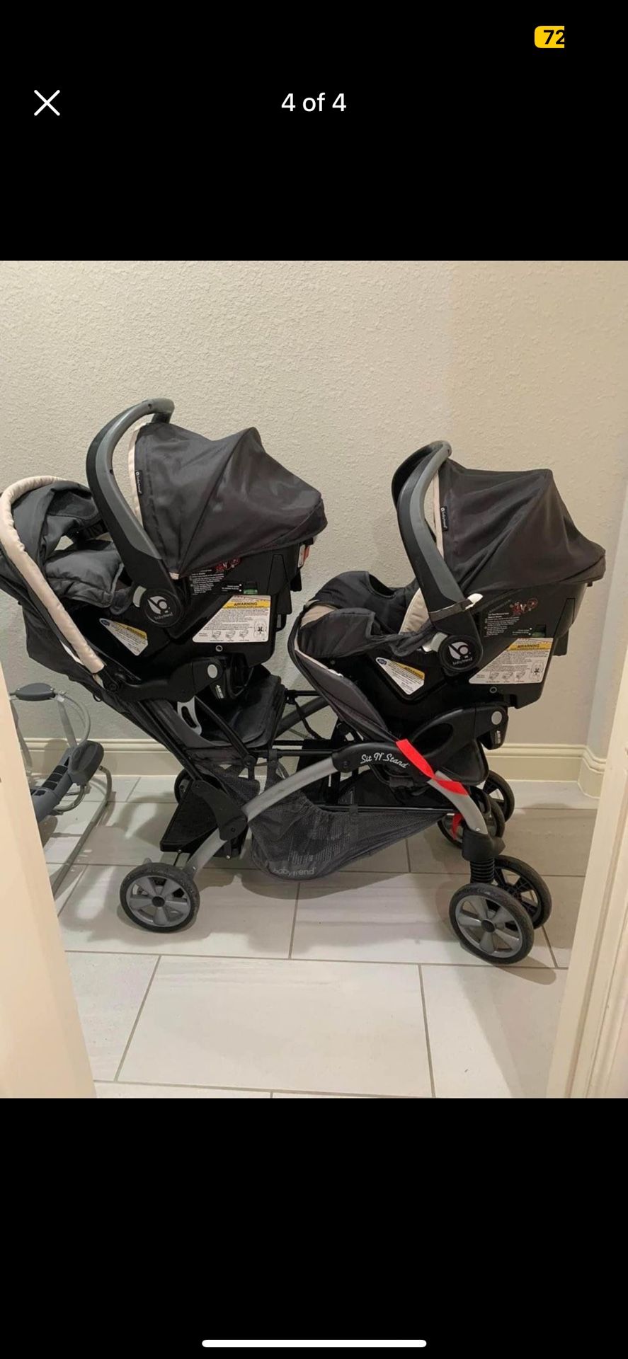 Twin Double Stroller