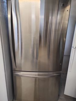 Kenmore Elite Stainless Steel Bottom Freezer Refrigerator