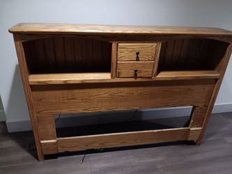 FREE Headboard!!! Hardwood