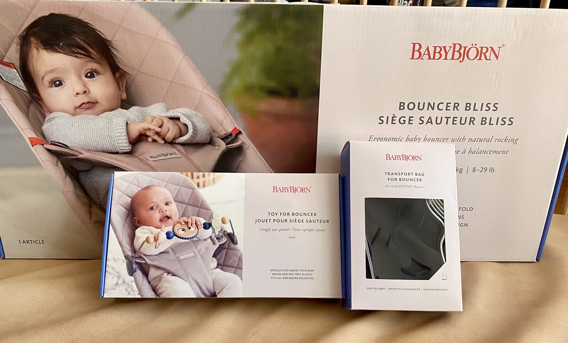 BabyBjörn Bouncer Bundle • Must See!•