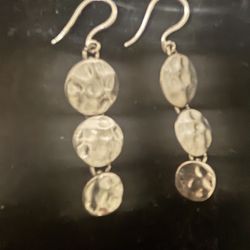 Sterling silver never worn Earrings 