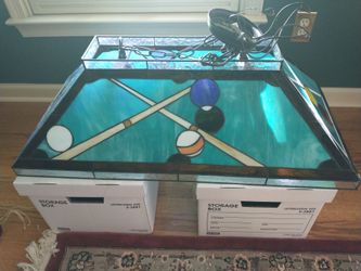 Pool table light