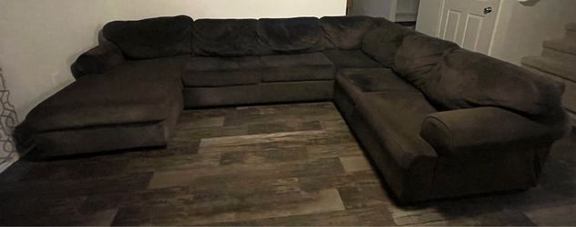 Big Brown Sectional