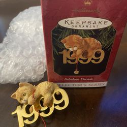 Hallmark 1999 Keepsake Ornament, Fabulous Decade, Collector’s Series, NEW IN BOX!