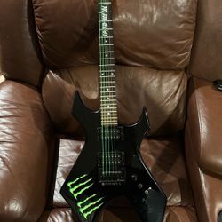 80s BC RICH WARLOCK PLATINUM SERIES Reverse Headstock