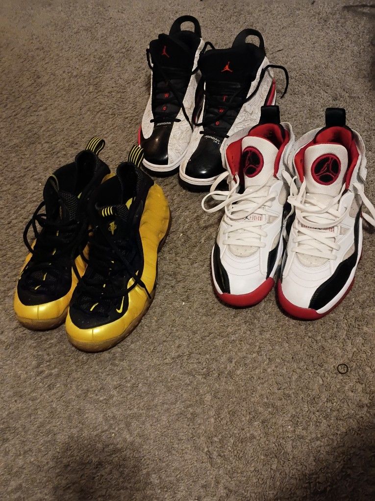 Foamposites, Sub Zero Jordans, Jordan 6 rings