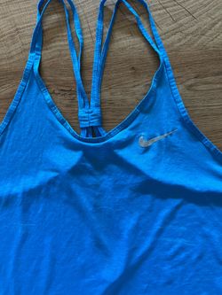 Nike Women's Blue Racerback Tank Top