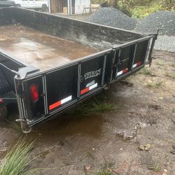 Titan Gooseneck Dump Trailer