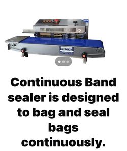 Band bag sealer