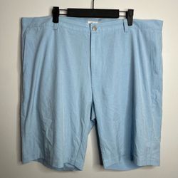 Peter Millar Shackleford Performance Hybrid Golf Shorts Mens 40 Blue