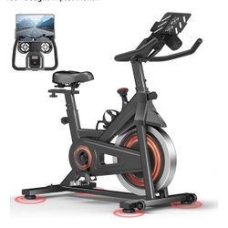 CURSOR FITNESS Exercise Bike & Bike Mat