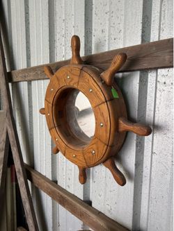 Nautical mirror💜27”