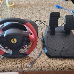 Xbox One Racing Wheel And Pedals