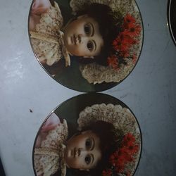 6 Vintage Collectable China Plates