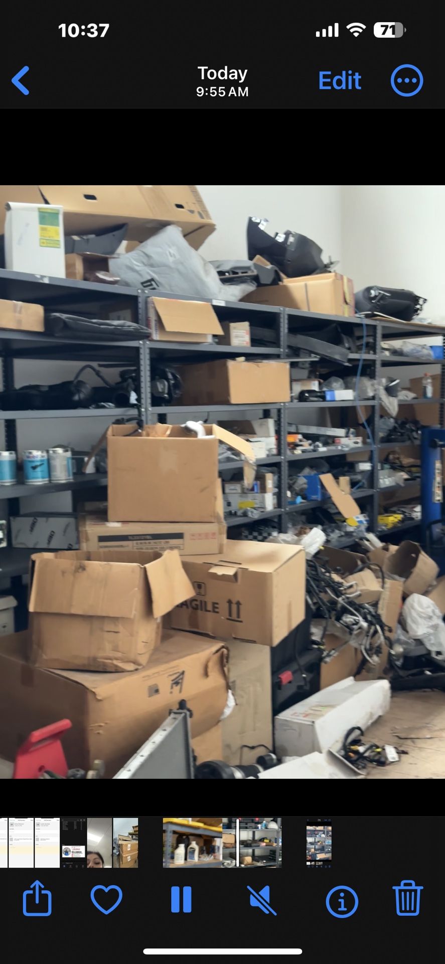 Warehouse Full Of Brand New Auto Parts