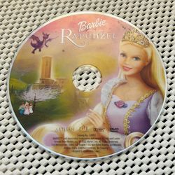 Barbie As Rapunzel 2002 DVD Pre owned VG