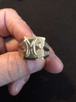 18k gold plated ring