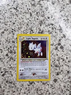 Light Togetic ( Big Swirl ) Pokemon Card Mint