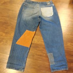 Azzure Jean's Super Rare Patchwork Design 