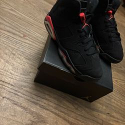 JORDAN 6 retro GS varsity red