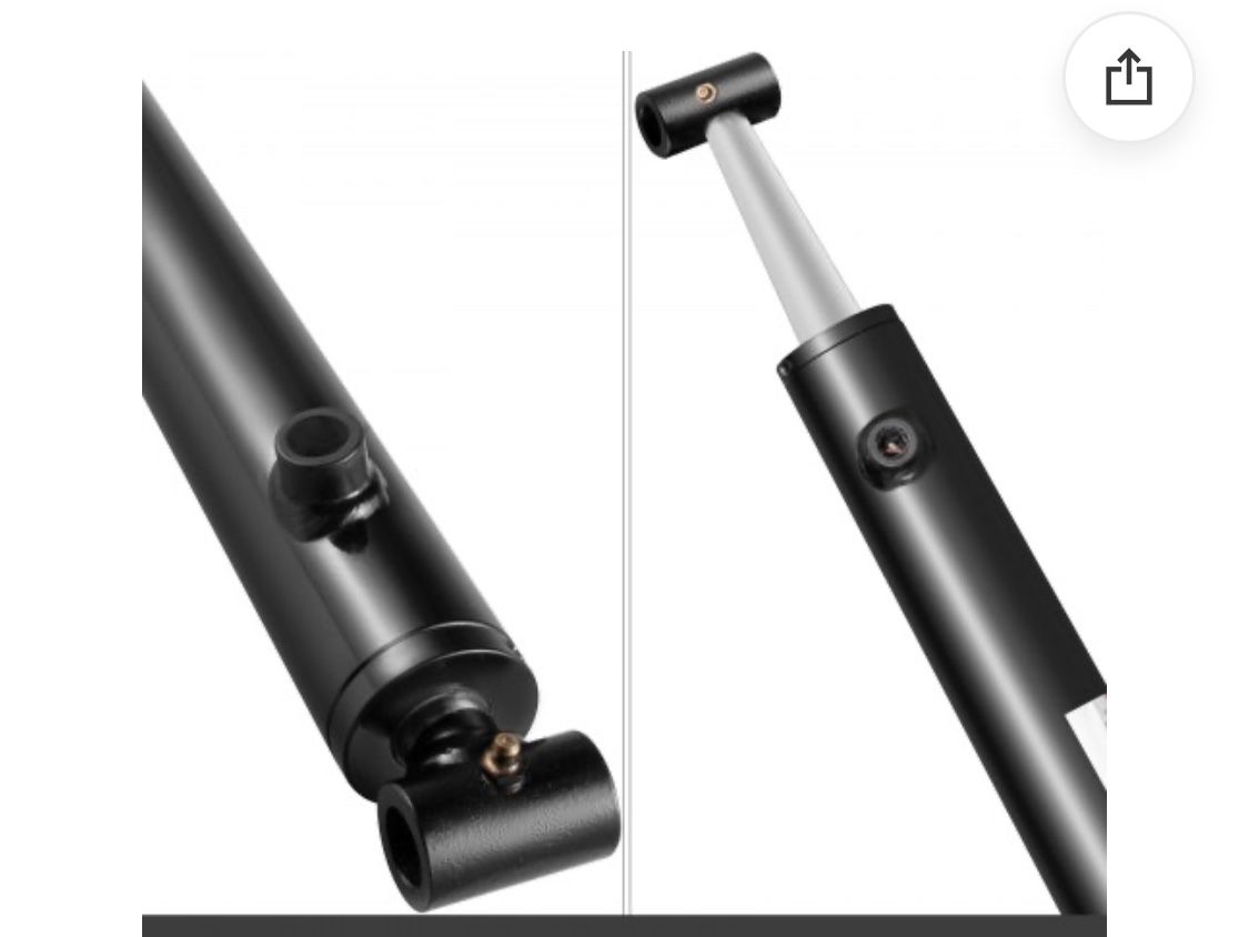 Hydraulic Cylinder 2" Bore 36" Stroke Hydraulic Ram Cylinder 3000psi 