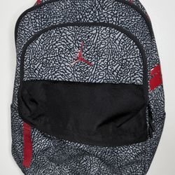 Jordan Elephant Print Backpack Red Black