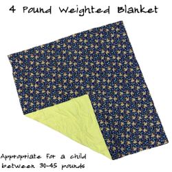 4 pound Monkey Weighted Blanket