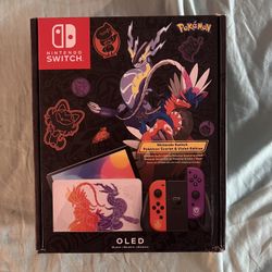 Nintendo Switch OLED Pokemon Scarlet and Violet Edition