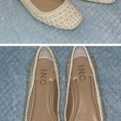 INC pearled flats! NWT