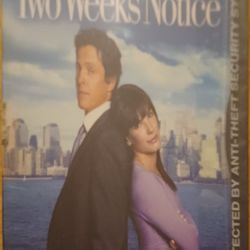 Brand New Two Weeks Notice DVD Full Screen Edition 