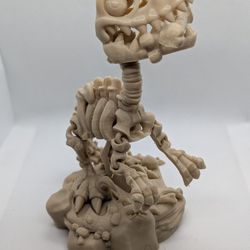 Skele Raptor With Stand