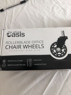Office chair wheels