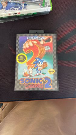 Sonic The Hedgehog 2 Sega Genesis 
