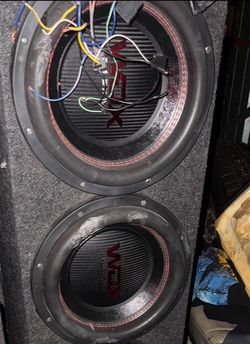 2 12 inch wdx subs