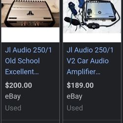 JL Audio 250/1 Amplifier
