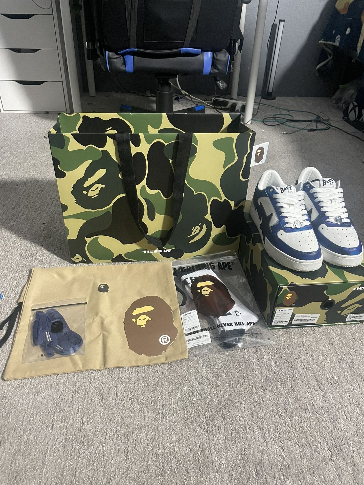 Bape Shoes And Socks