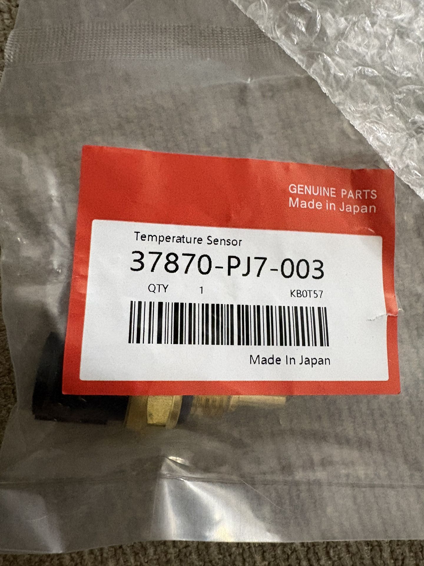 Coolant Temperature Sensor For 01-05 Honda Civic & CRV