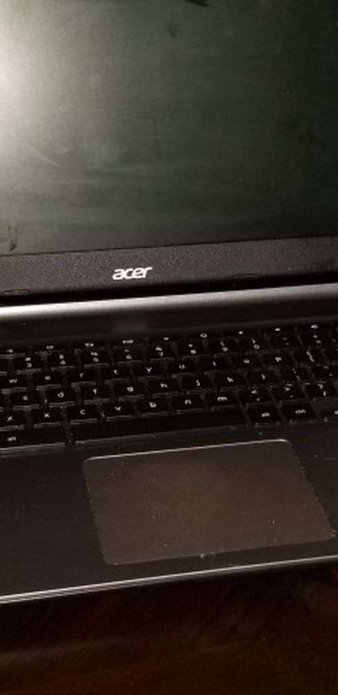 Gray Acer Chromebook 15