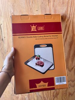 GUANCI double side cutting board for kitchen